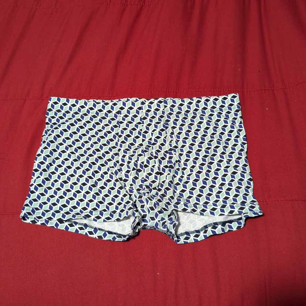 Geometric Patterned Boxer Briefs